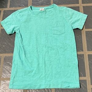 Crewcuts Short Sleeve Pocket Tee in Seafoam Green